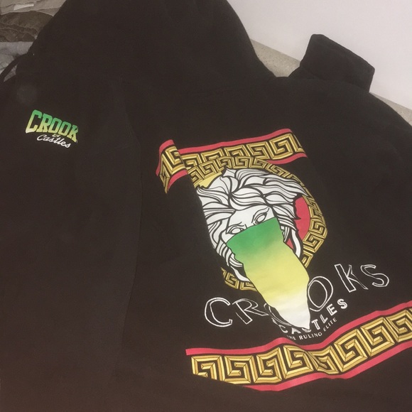 Black crooks and castles hoodie - Picture 3 of 3